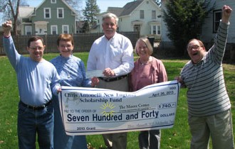Chris Antonelli New England Scholarship Fund Provides a Grant to The Moore Center