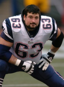 02/08/2008 -  2008 Inductee Staten island Sports hall of Fame -----  09/14/2007 -  11/01/2006 -  02/02/2005 - Offensive guard Joe Andruzzi of the New England Patriots. Staten Islander Joe andruzzi has been a driving force on the New England offensive line, starting at guard for two Super Bowl championship teams New England Patriots Joe Andruzzi